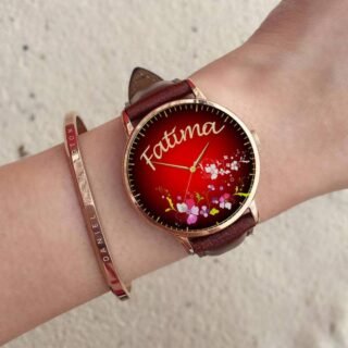 COSTOMISED NAME STYLISH GIRLS WATCH