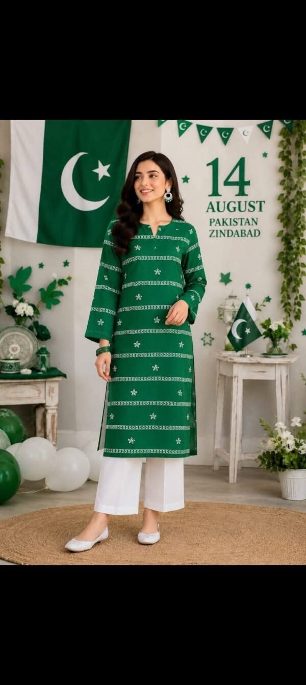 14 AUChickenkari 3-Piece Suit For Independence Day Dress For Girls