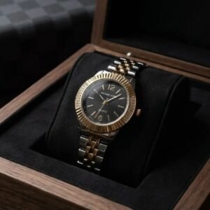 1785729907040 Bin-b Chain Watch for Men and Women Stainless Steel Analog Quartz Watch Classic Luxury Style Two-Tone Multiple Colors
