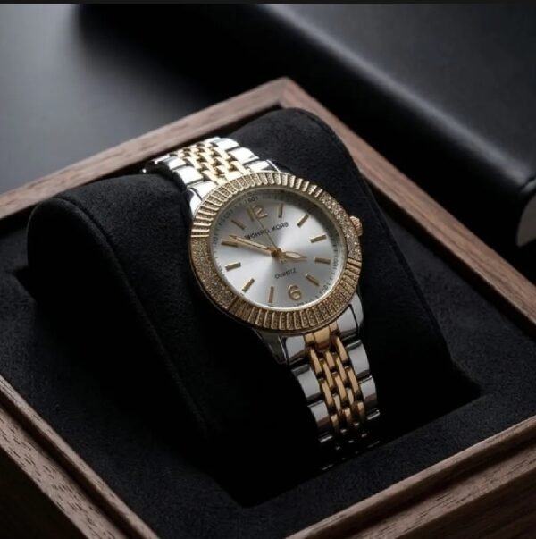 1785729943177 Bin-b Chain Watch for Men and Women Stainless Steel Analog Quartz Watch Classic Luxury Style Two-Tone Multiple Colors