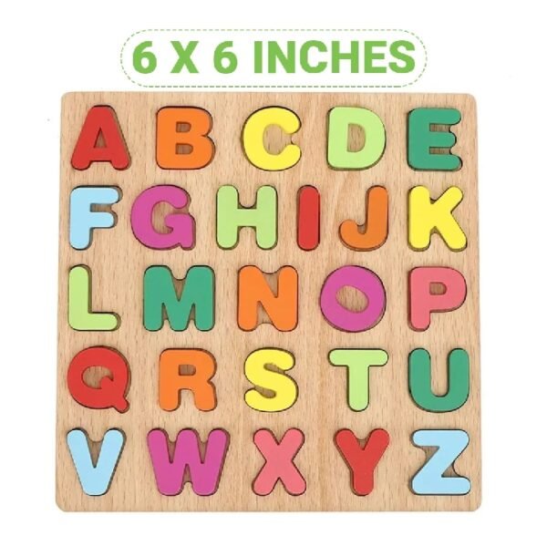 1785743334692 Urdu alphabet Puzzle Board Wooden | Childhood English learning Educational Toy | Learning Cognition Letters | Urdu learning Educational Toy