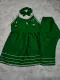 14 August Dress for Baby Girl Green Dress For Baby Girls